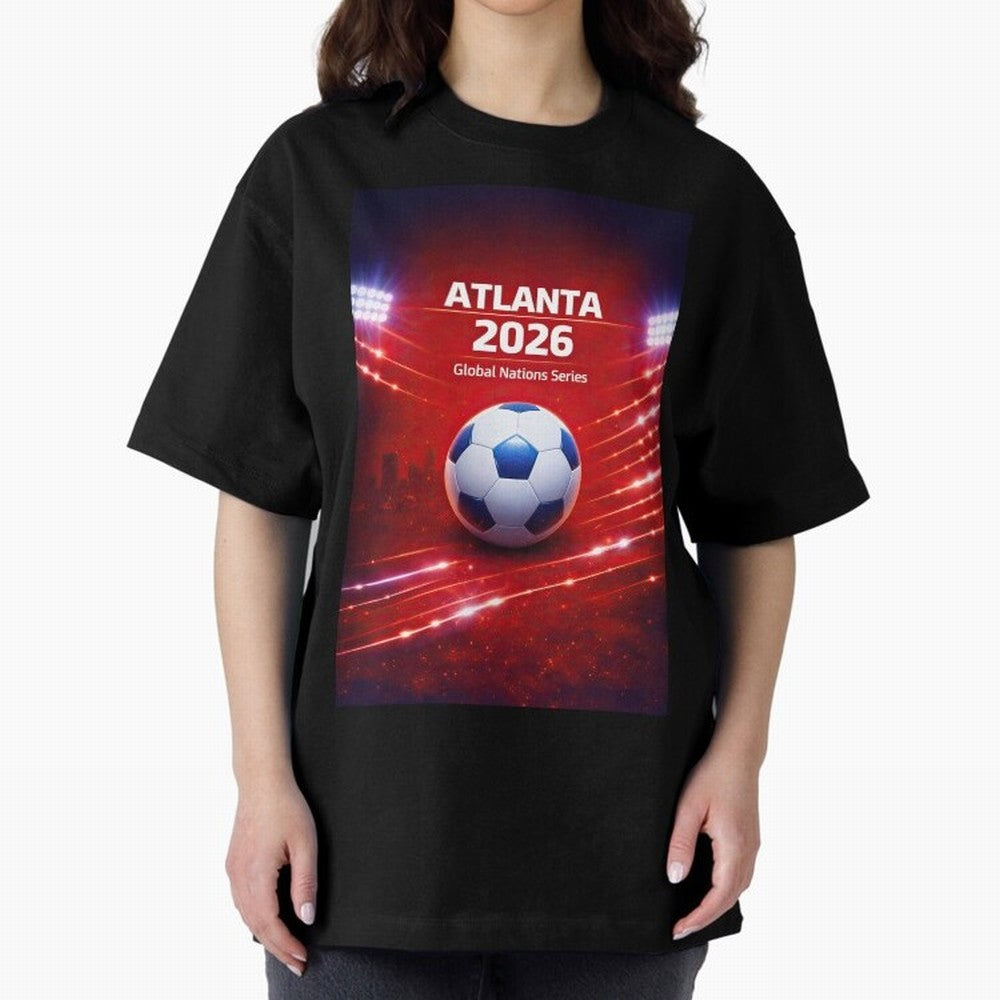 Atlanta Global Nations Series 2026 - Soccer aka Football Classic T-Shirt Discover FIFA World Cup 2026 for Fans of Messi, Neymar and Mbappe and Germany, Bringing Football Passion, Legendary Performances, Festival Vibes and Supporter Community;