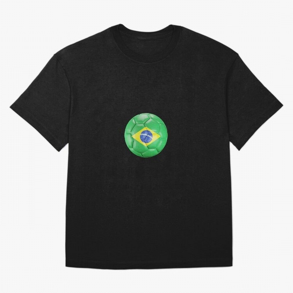 Brazil Classic T-Shirt Stand Out with Spirit from Global Football Passion for FIFA World Cup 2026 USA Canada Mexico, Centered on Mbappe, Germany, Football History, Final Match Energy, Crowd Noise and Once in a Lifetime Moments; Built for Supporters