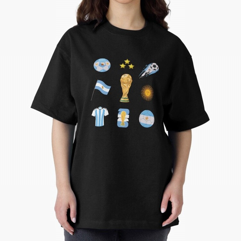 Argentina World Cup Champion 2026 Classic T-Shirt Experience FIFA World Cup 2026 Group Stage for Fans of CR7 and England and Germany, Bringing Supporter Pride, Iconic Celebrations, Legendary Names and Global Match Day Energy; Great for Supporters