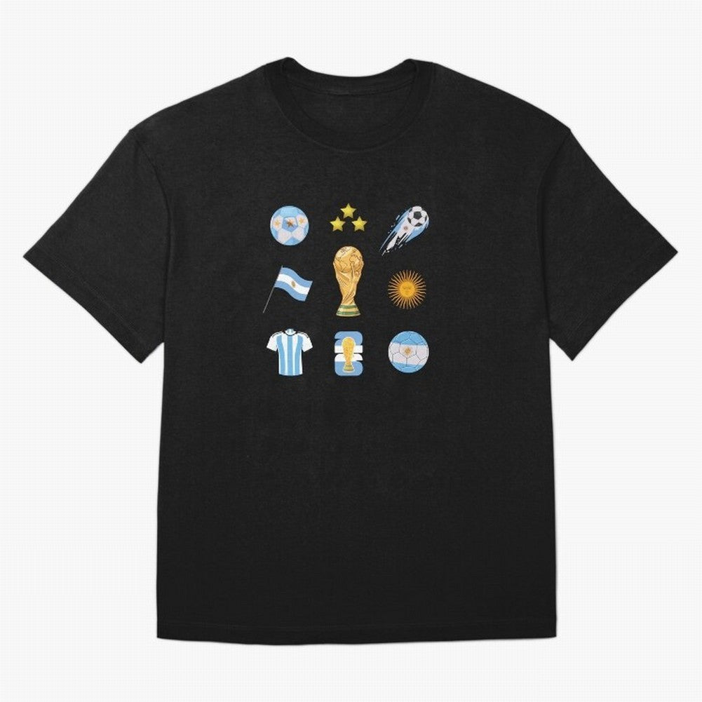 Argentina World Cup Champion 2026 Classic T-Shirt Experience FIFA World Cup 2026 Group Stage for Fans of CR7 and England and Germany, Bringing Supporter Pride, Iconic Celebrations, Legendary Names and Global Match Day Energy; Great for Supporters