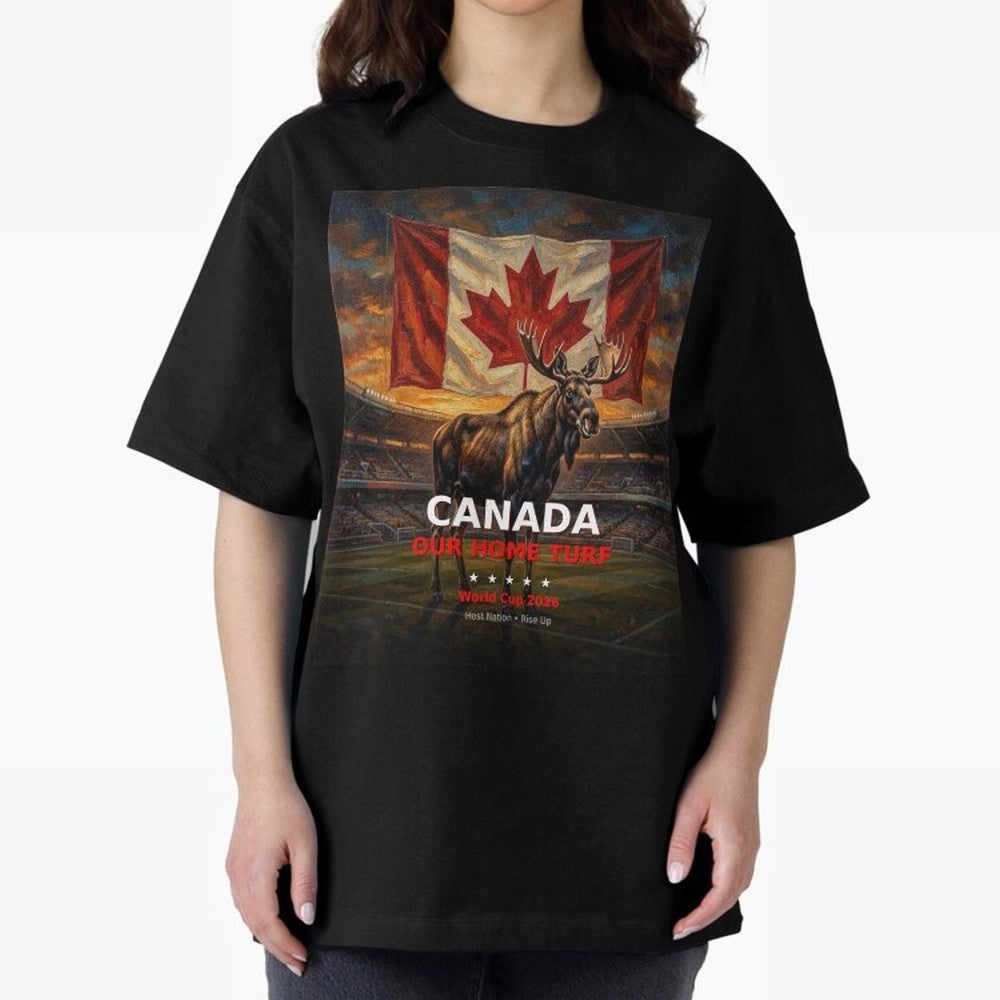 Canada Our Home Turf - World Cup 2026 Soccer Fan Tee Classic T-Shirt Relive the Noise and Pride of FIFA World Cup 2026 Group Stage Spirit, Celebrating Netherlands, Neymar, Haaland and Cristiano Ronaldo, Match Day Excitement, Supporter Culture,