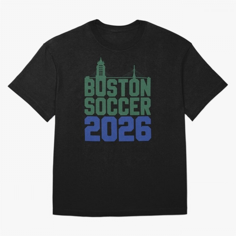 Boston Soccer 2026 Massachusetts Football Fan Classic T-Shirt Represent Football Lovers during the FIFA World Cup 2026 Journey through Messi, CR7 and Mbappe Highlights, Argentina Pride, Sports Nostalgia, International Competition, Famous Players