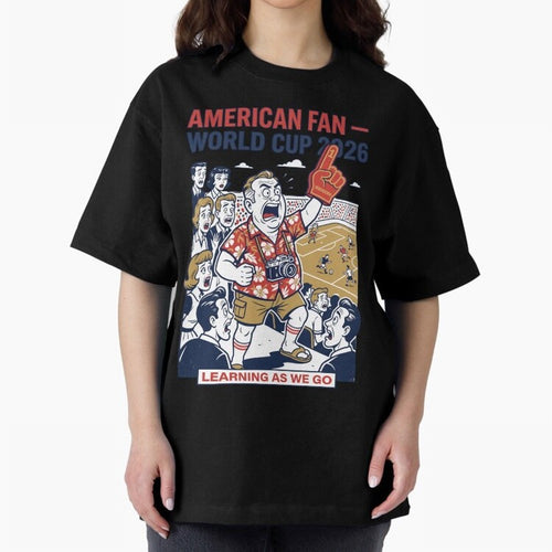 American Fan ¡ª World Cup 2026 ¡ª Learning as We Go V1 Classic T-Shirt Celebrate Golden Goal Energy in Global Football Passion for FIFA World Cup 2026 Group Stage, Filled with Messi and Cristiano Ronaldo, Argentina, France and Brazil, Tournament