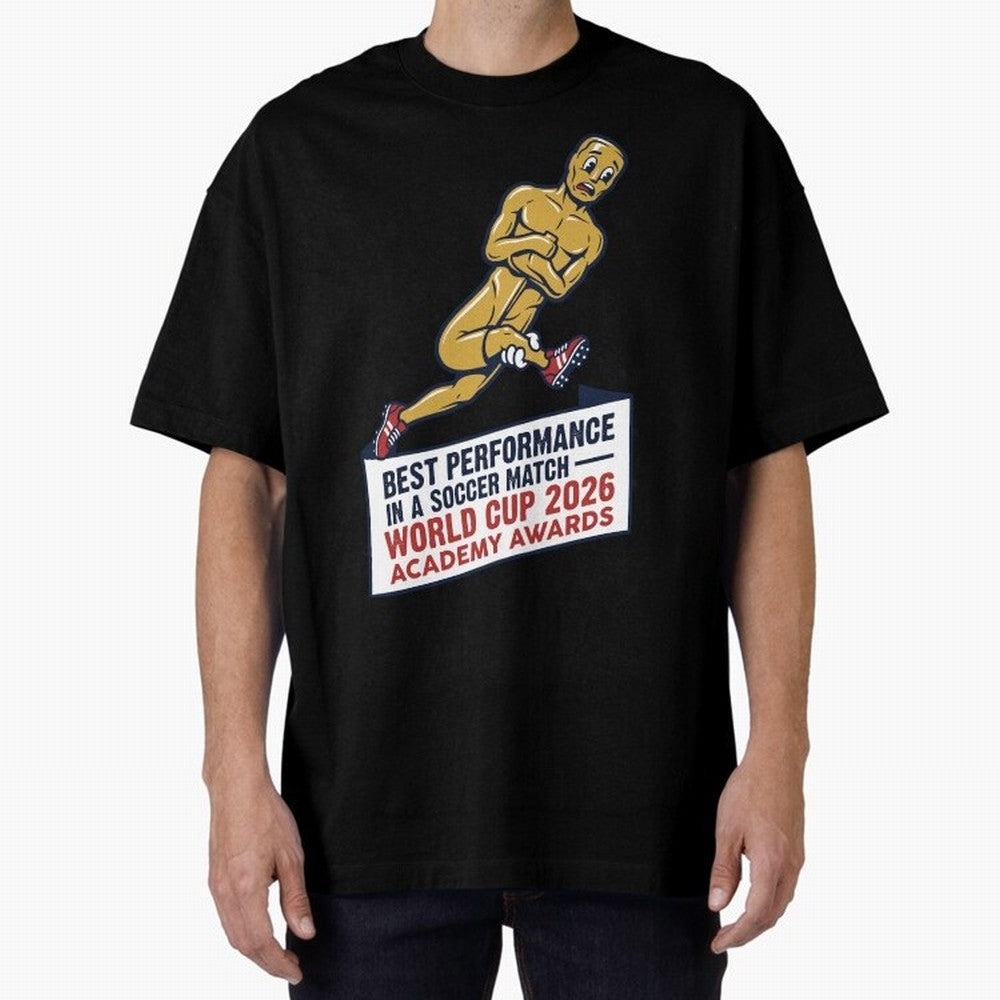 Academy Awards Best Performance Soccer V1 Classic T-Shirt Share FIFA World Cup 2026 Group Stage Spirit, Highlighting Portugal, Spain and Germany, Neymar, Global Supporter Spirit, Legendary Goals, National Colors and Tournament Celebration; Created