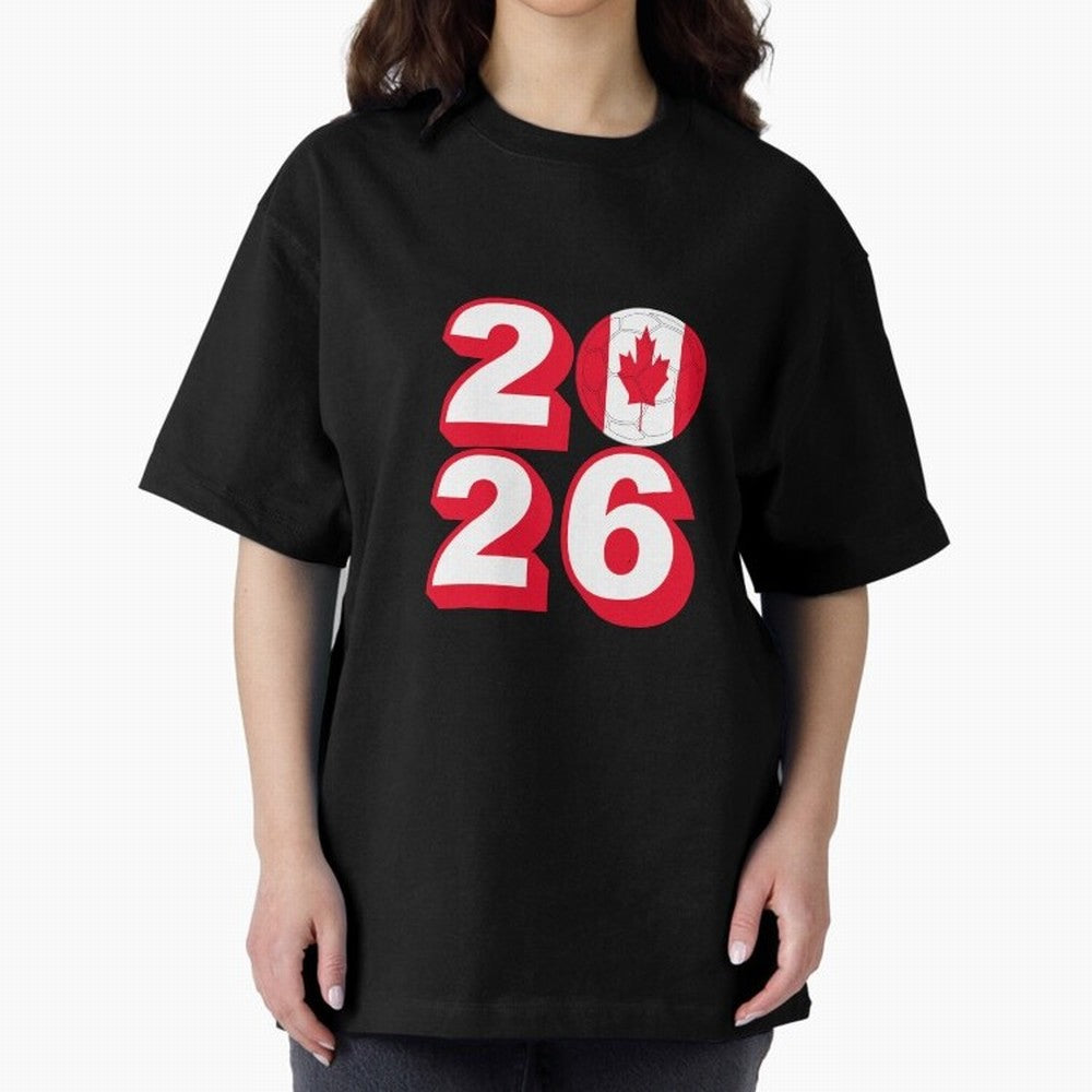 Canada 2026 Soccer Ball Graphic Design Classic T-Shirt Celebrate Classic Football Spirit in FIFA World Cup 2026 for Fans of Neymar and Spain, Bringing Tournament Hype, Historic Matchups, Family Viewing Parties and Global Sports Pride; Perfect for