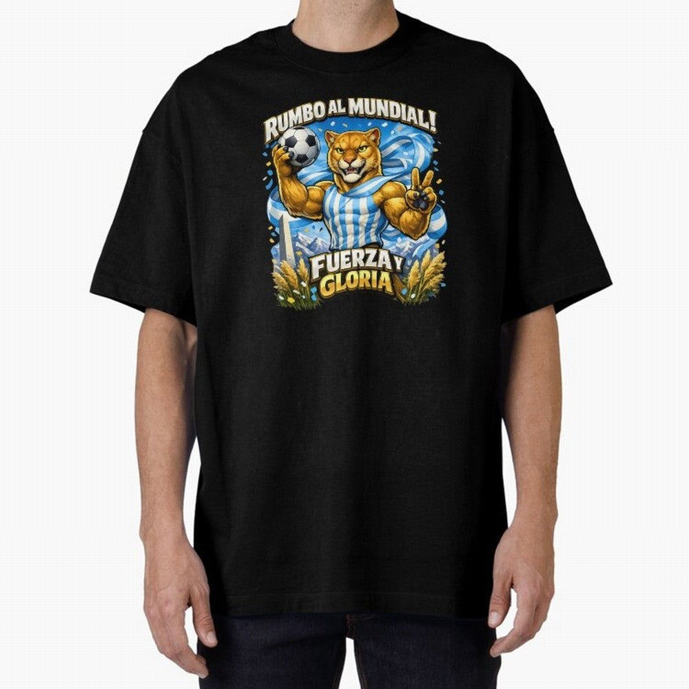 Argentina Puma World Cup Fan Art Classic T-Shirt Show Match Day Excitement for FIFA World Cup 2026 Group Stage Spirit, Connected to Brazil, CR7, Classic Soccer Heritage, Championship Pressure, Fan Loyalty and International Pride; Built for
