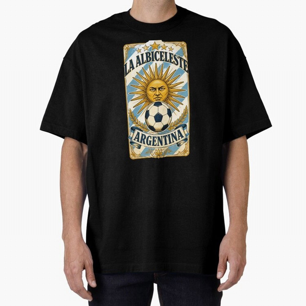 Argentina Soccer Sun - La Albiceleste Vintage Champions Football Fan T-Shirt Classic T-Shirt Treasure FIFA World Cup 2026 USA Canada Mexico Celebrating CR7 and Messi, France Energy, Stadium Chants, National Pride, Trophy Dreams and Unforgettable