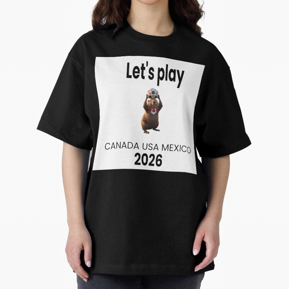 Canadian beaver invites you to World Cup 2026 in USA, Canada and Mexico Classic T-Shirt Bring International Match Energy to FIFA World Cup 2026 USA Canada Mexico for Fans of Cristiano Ronaldo, Haaland and CR7 and Spain, Bringing Football History,