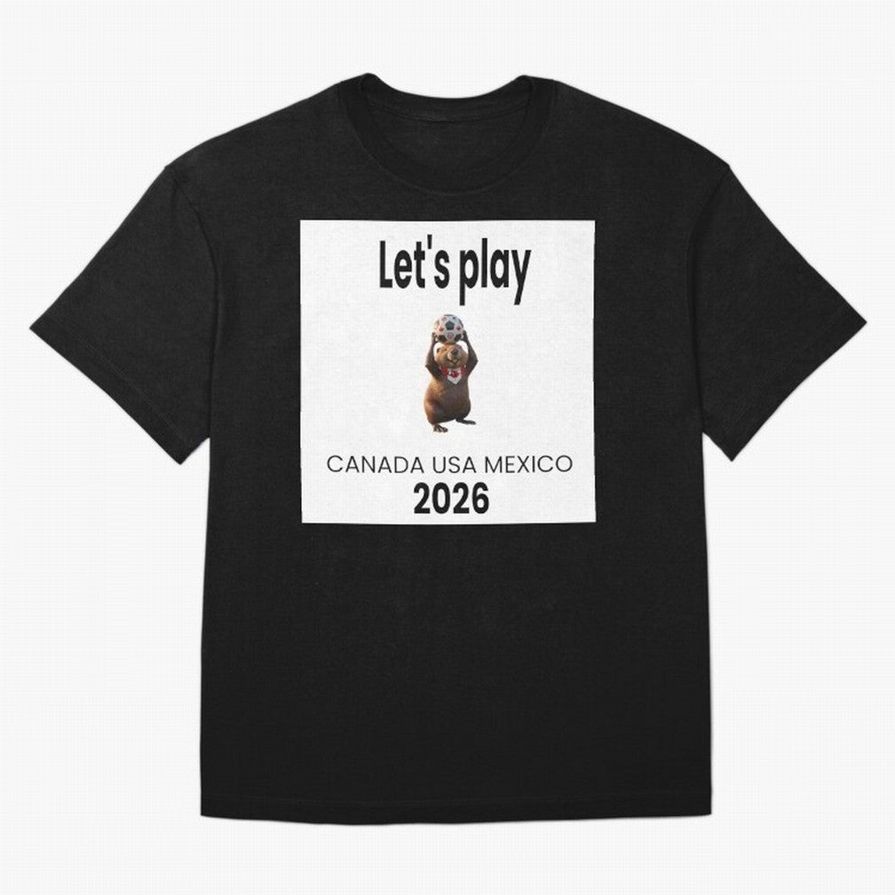 Canadian beaver invites you to World Cup 2026 in USA, Canada and Mexico Classic T-Shirt Bring International Match Energy to FIFA World Cup 2026 USA Canada Mexico for Fans of Cristiano Ronaldo, Haaland and CR7 and Spain, Bringing Football History,