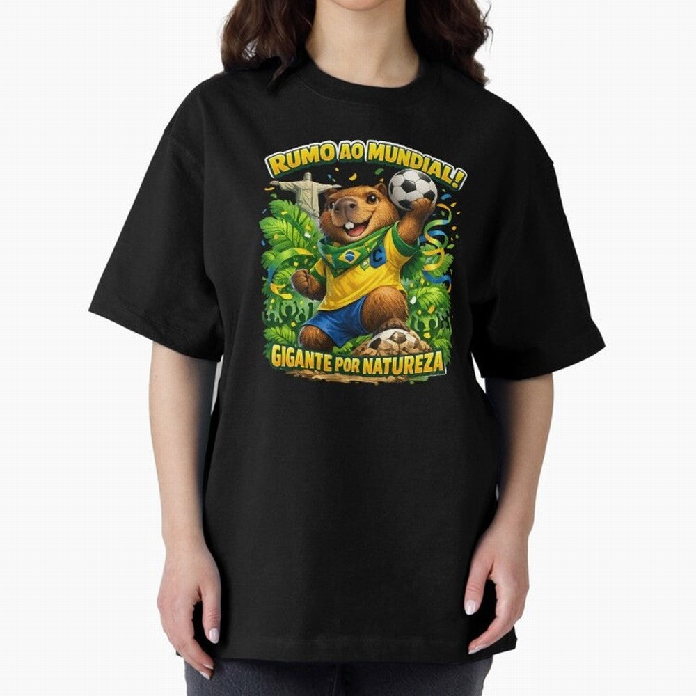 Brazil World Cup 2026 Capybara Fan Shirt Classic T-Shirt Show Your Tournament Heart for the FIFA World Cup 2026 Journey through Mbappe Highlights, Spain Pride, Worldwide Fan Energy, Dramatic Goals, Stadium Lights and Championship Celebrations;