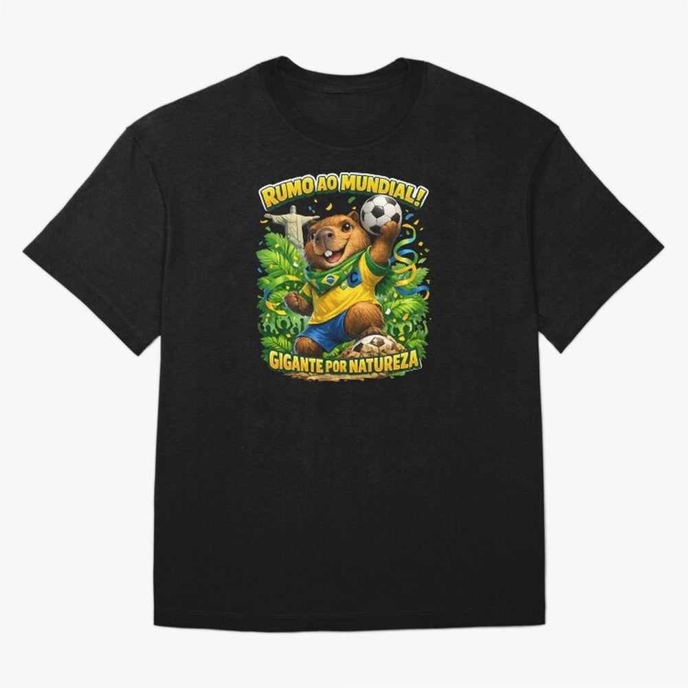 Brazil World Cup 2026 Capybara Fan Shirt Classic T-Shirt Show Your Tournament Heart for the FIFA World Cup 2026 Journey through Mbappe Highlights, Spain Pride, Worldwide Fan Energy, Dramatic Goals, Stadium Lights and Championship Celebrations;