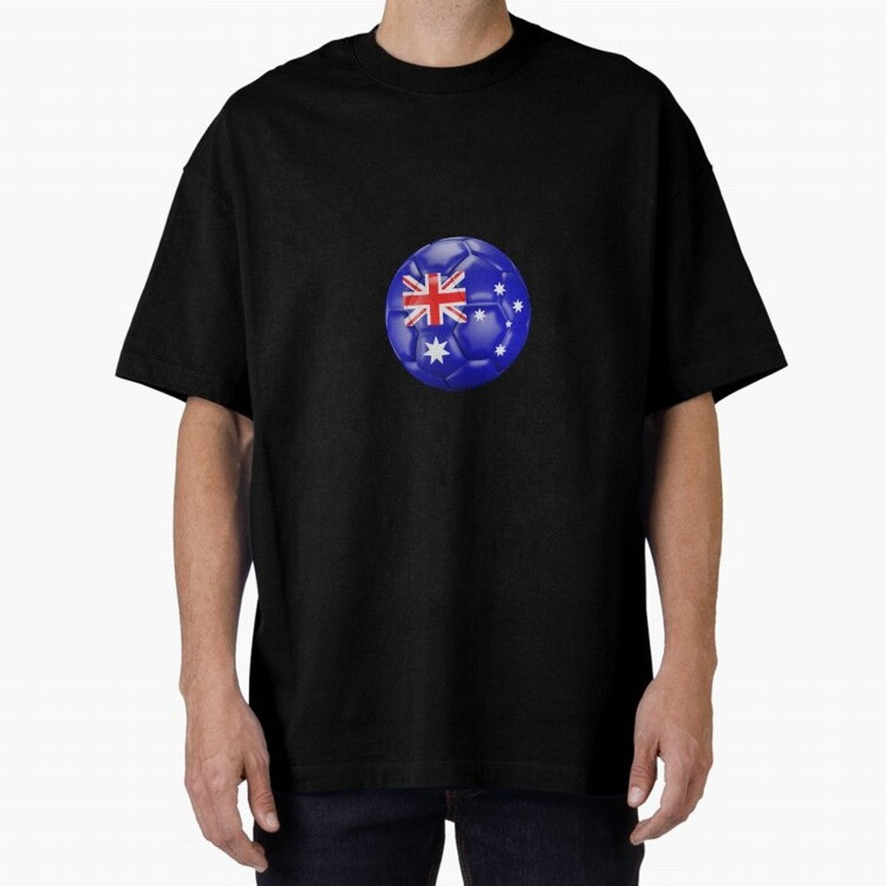 Australia Ball Classic T-Shirt Feel the Trophy Chase of Match Day Hype around FIFA World Cup 2026, Messi, CR7 and Mbappe, Spain and Netherlands, Fan Favorite Moments, National Team Passion, Big Match Drama and Soccer History; Perfect for Fans,