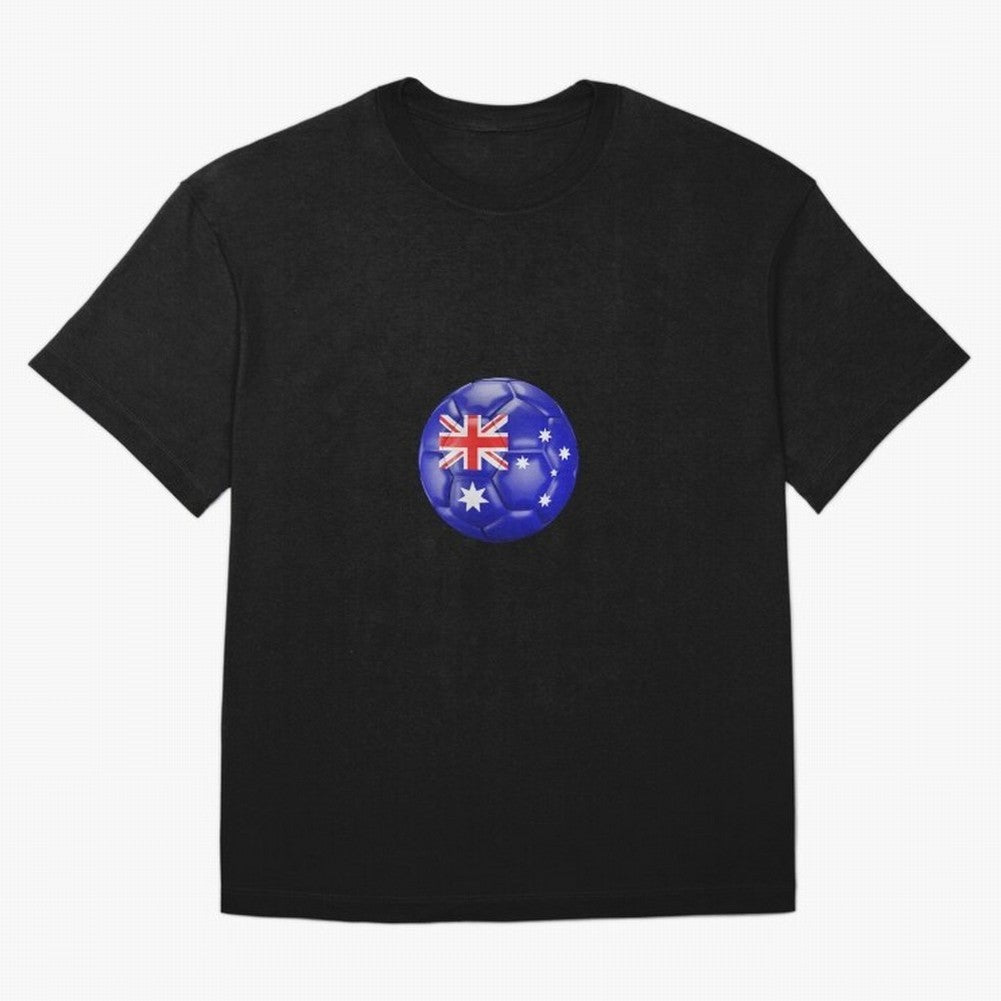 Australia Ball Classic T-Shirt Feel the Trophy Chase of Match Day Hype around FIFA World Cup 2026, Messi, CR7 and Mbappe, Spain and Netherlands, Fan Favorite Moments, National Team Passion, Big Match Drama and Soccer History; Perfect for Fans,