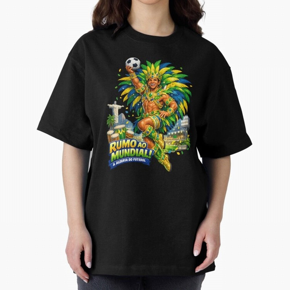 Brazil World Cup 2026 Carnival Fan Art Classic T-Shirt Bring a Champion Mindset to the FIFA World Cup 2026 Group Stage Journey through Mbappe Highlights, England and Germany Pride, Football History, Final Match Energy, Crowd Noise and Once in a