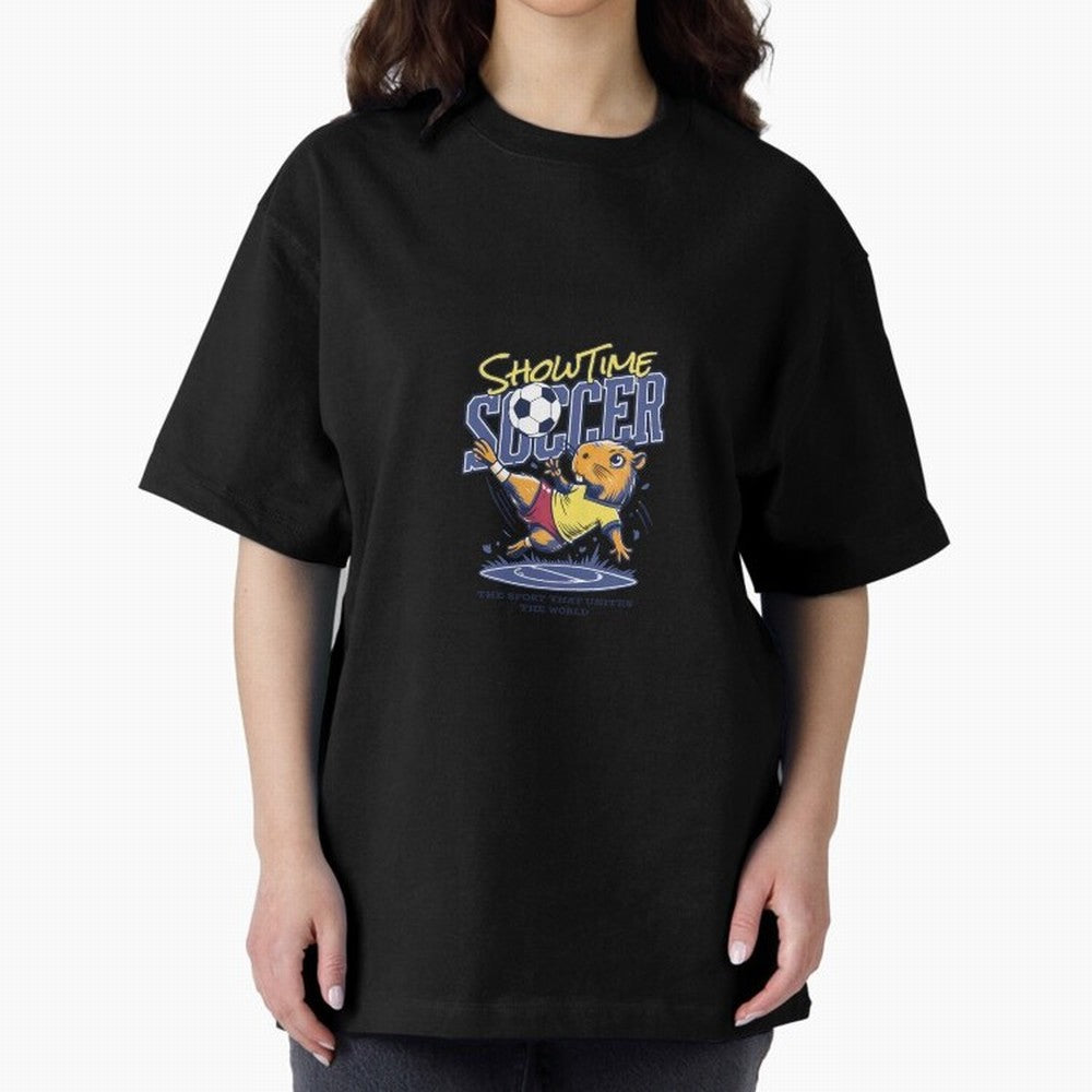 Capybara Soccer Showdown - Showtime World Cup Classic T-Shirt Follow the Road to FIFA World Cup 2026 Group Stage Spirit, Filled with England and Germany, Messi and Cristiano Ronaldo, Fan Favorite Moments, National Team Passion, Big Match Drama and