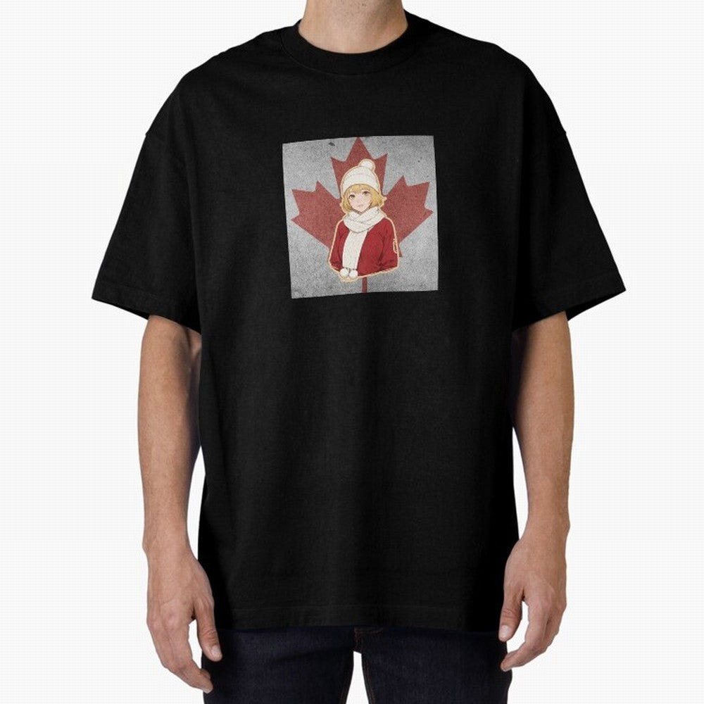 Canada Anime Football Fan Girl World Cup Edition Classic T-Shirt Carry the Dream of Match Day Hype around FIFA World Cup 2026 Group Stage, Haaland, Brazil, Champion Mindset, Group Stage Buzz, Knockout Tension and Passionate Fan Culture; Great for