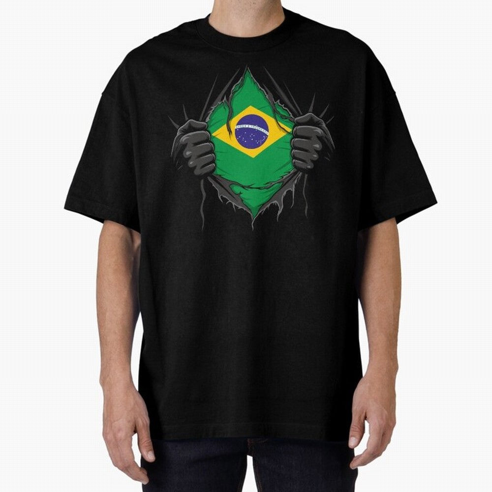 Brazil Flag - National Team Fans Classic T-Shirt Make Every Match About FIFA World Cup 2026 Group Stage Spirit, Capturing Netherlands, Messi, Neymar and Mbappe, Tournament Hype, Historic Matchups, Family Viewing Parties and Global Sports Pride;