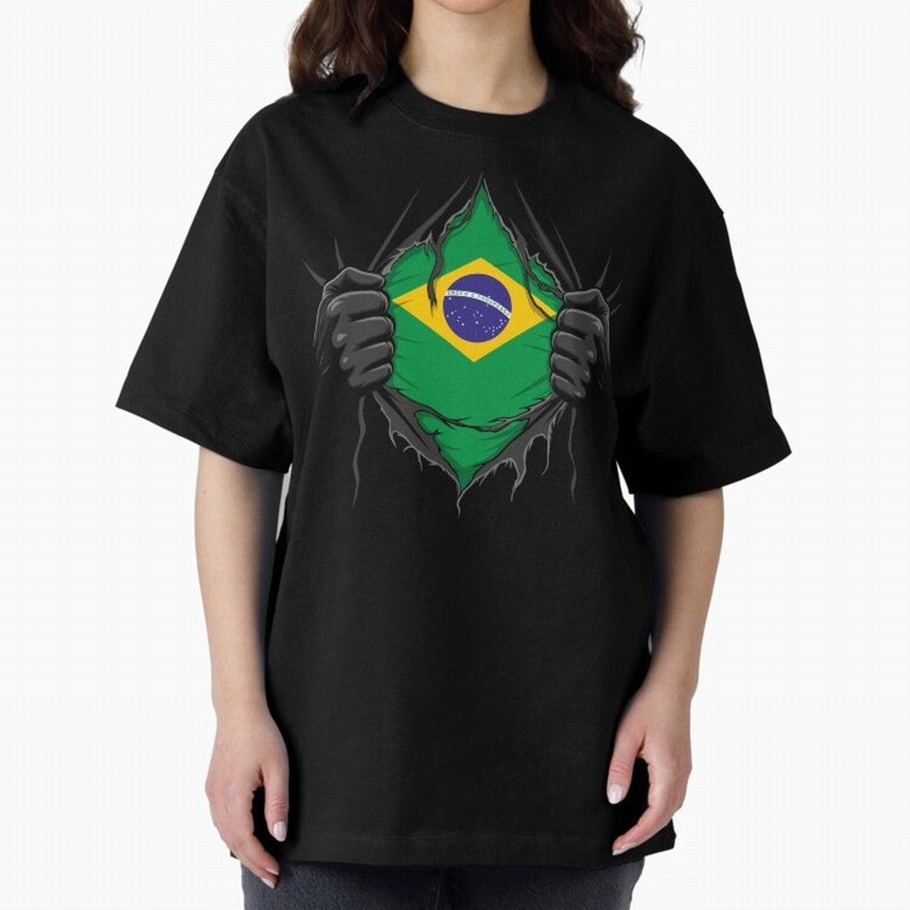 Brazil Flag - National Team Fans Classic T-Shirt Make Every Match About FIFA World Cup 2026 Group Stage Spirit, Capturing Netherlands, Messi, Neymar and Mbappe, Tournament Hype, Historic Matchups, Family Viewing Parties and Global Sports Pride;