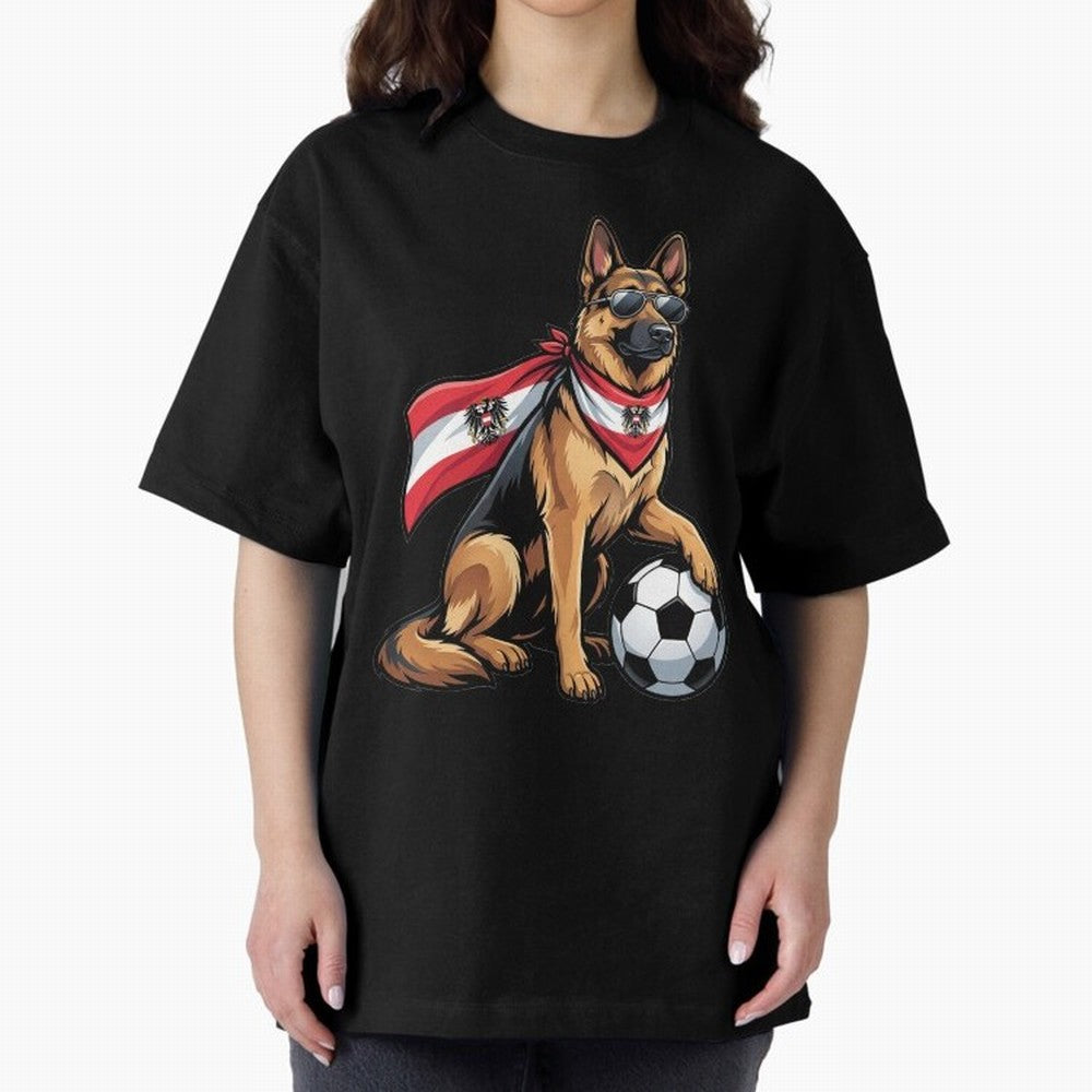 Austrian football dog Classic T-Shirt Celebrate Every Goal in the FIFA World Cup 2026 Group Stage Journey through Cristiano Ronaldo Highlights, Argentina Pride, Championship Spirit, Famous Goals, Roaring Crowds and International Football Unity;