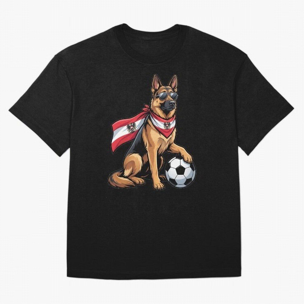 Austrian football dog Classic T-Shirt Celebrate Every Goal in the FIFA World Cup 2026 Group Stage Journey through Cristiano Ronaldo Highlights, Argentina Pride, Championship Spirit, Famous Goals, Roaring Crowds and International Football Unity;