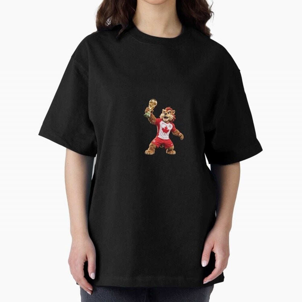 Canada Soccer Mascot Champion - Canadian Football Victory Trophy 2026 Classic T-Shirt Turn Every Weekend Toward the FIFA World Cup 2026 Journey through CR7 Highlights, Spain and Netherlands Pride, Tournament Hype, Historic Matchups, Family Viewing