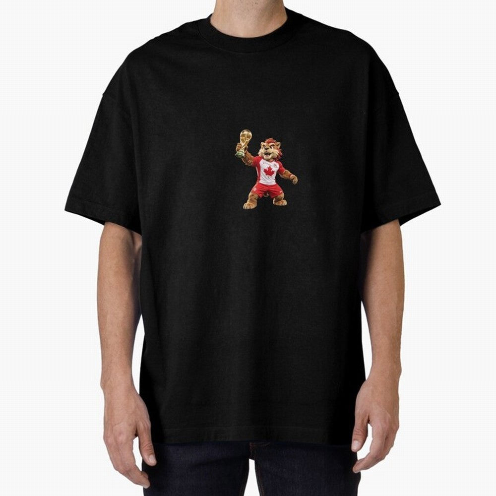 Canada Soccer Mascot Champion - Canadian Football Victory Trophy 2026 Classic T-Shirt Turn Every Weekend Toward the FIFA World Cup 2026 Journey through CR7 Highlights, Spain and Netherlands Pride, Tournament Hype, Historic Matchups, Family Viewing