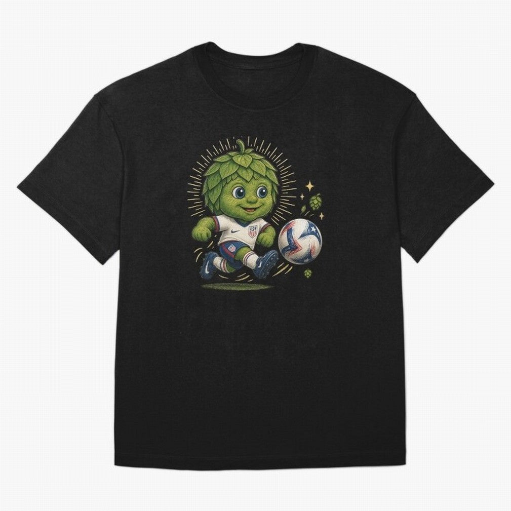 Craft Beer World Cup Mascot Classic T-Shirt Cheer through Every Moment of FIFA World Cup 2026 USA Canada Mexico Connected to Messi and Cristiano Ronaldo, France Energy, Retro Football Energy, Iconic Rivalries, Trophy Chase Drama and Stadium
