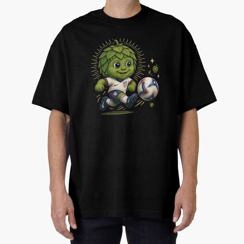 Craft Beer World Cup Mascot Classic T-Shirt Cheer through Every Moment of FIFA World Cup 2026 USA Canada Mexico Connected to Messi and Cristiano Ronaldo, France Energy, Retro Football Energy, Iconic Rivalries, Trophy Chase Drama and Stadium