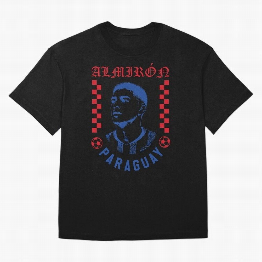 Almir¨®n Paraguay Soccer Legend Vintage Football Fan Graphic Classic T-Shirt Join the Countdown to FIFA World Cup 2026 Made for Neymar, England and Germany Energy, Tournament Hype, Historic Matchups, Family Viewing Parties and Global Sports Pride;