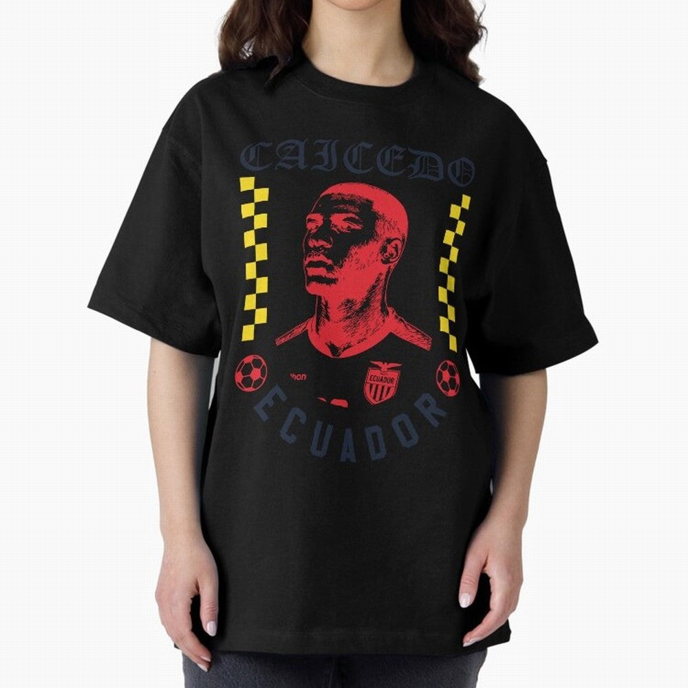 Caicedo Ecuador Soccer Star Retro Football Fan Design Classic T-Shirt Bring a Champion Mindset to Match Day Hype around FIFA World Cup 2026, Messi, CR7 and Mbappe, Brazil, Champion Mindset, Group Stage Buzz, Knockout Tension and Passionate Fan