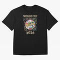 2026 World Cup Soccer Ball Flags - Global Football Championship Celebration Classic T-Shirt Bring Home FIFA World Cup 2026 Spirit, Filled with Argentina, Messi, CR7 and Mbappe, Retro Football Energy, Iconic Rivalries, Trophy Chase Drama and Stadium