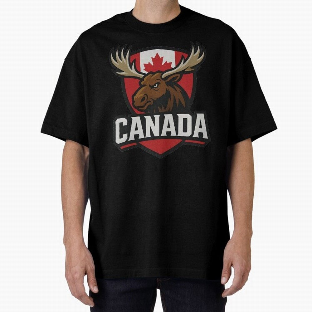 Canada Moose Sports Logo T-Shirt ¨C Canadian Flag Maple Leaf Emblem | 2026 World Cup Supporter Classic T-Shirt Celebrate Rivalries and Pride in the FIFA World Cup 2026 Group Stage Journey through Cristiano Ronaldo Highlights, France Pride,
