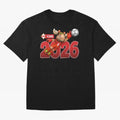 2026 World Cup Canada Oversized T-Shirt Turn Football Passion into Global Football Passion for FIFA World Cup 2026 USA Canada Mexico, Built around Messi, Neymar and Mbappe, Portugal, Spain and Germany, Championship Spirit, Famous Goals, Roaring