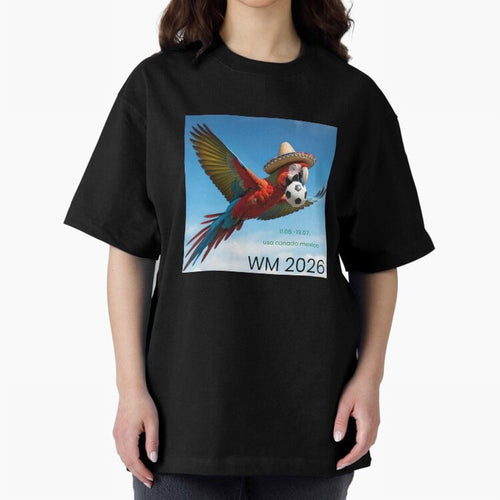 2026 World Cup USA Canada Mexico Oversized T-Shirt Turn Every Weekend Toward FIFA World Cup 2026 for Fans of Messi, Neymar and Mbappe and Argentina, France and Brazil, Bringing Goal Celebration Energy, Supporter Heritage, Football Icons and