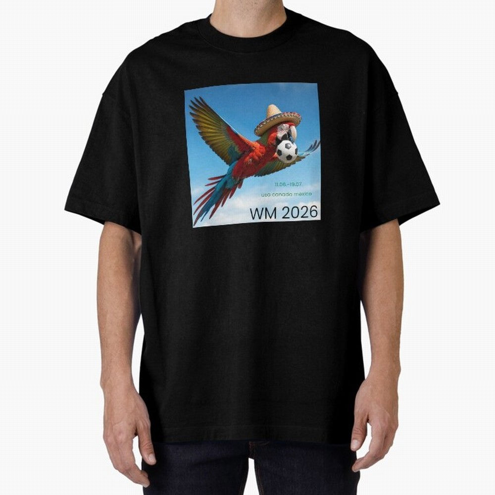 2026 World Cup USA Canada Mexico Oversized T-Shirt Turn Every Weekend Toward FIFA World Cup 2026 for Fans of Messi, Neymar and Mbappe and Argentina, France and Brazil, Bringing Goal Celebration Energy, Supporter Heritage, Football Icons and