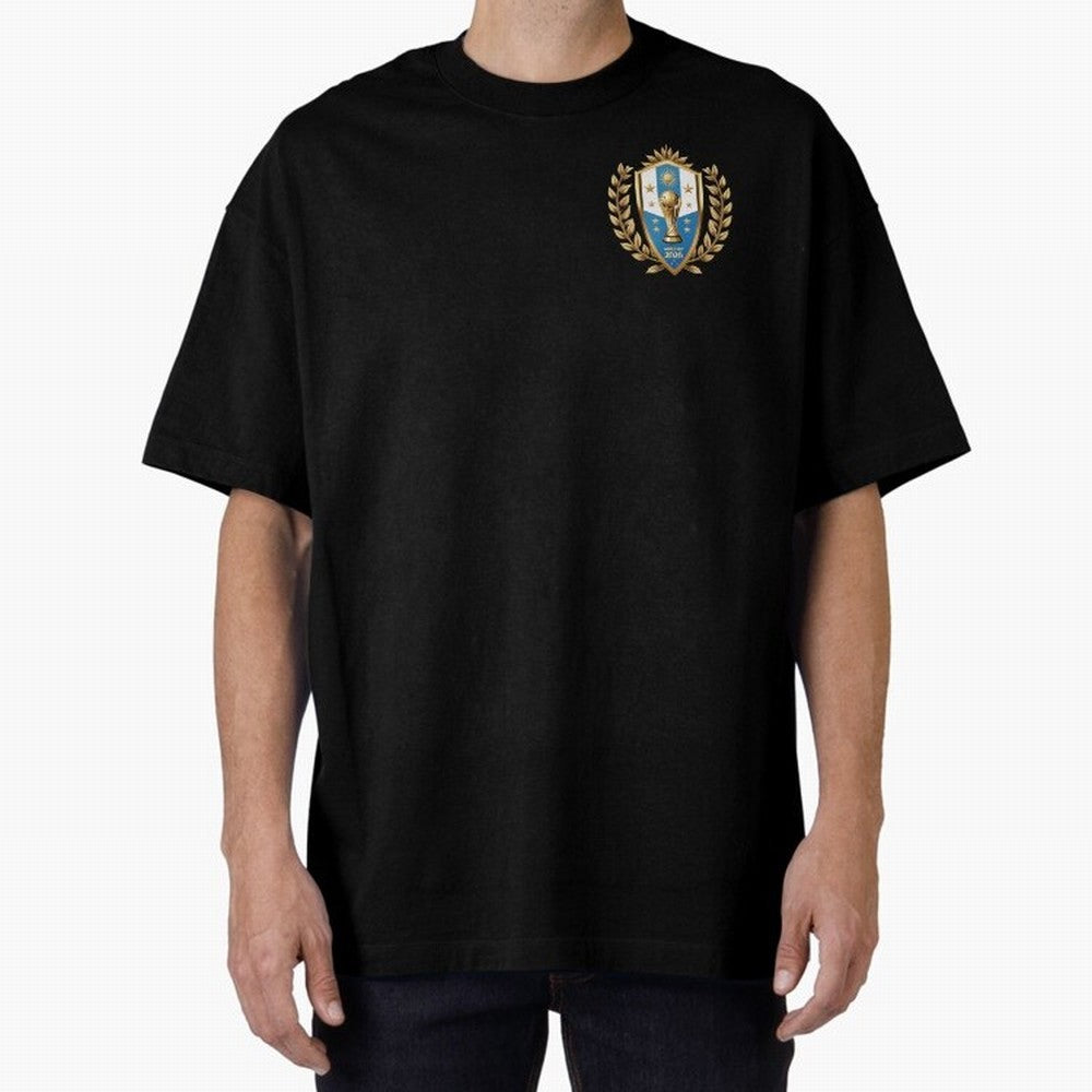 Argentina World Cup 2026 Oversized T-Shirt Join Supporters Worldwide for Global Football Passion for FIFA World Cup 2026 Group Stage, Featuring Cristiano Ronaldo, Haaland and CR7, Spain, Stadium Chants, National Pride, Trophy Dreams and