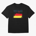 BELGIUM WORLD CUP 2026 Oversized T-Shirt Enjoy the Biggest Football Party of FIFA World Cup 2026 Group Stage Filled with Messi, Neymar and Mbappe, Netherlands Energy, Goal Celebration Energy, Supporter Heritage, Football Icons and Worldwide