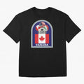 Canada 2026 Soccer T-shirt Oversized T-Shirt Honor Champions and Dreams in FIFA World Cup 2026 USA Canada Mexico for Fans of Neymar and Netherlands, Bringing Worldwide Fan Energy, Dramatic Goals, Stadium Lights and Championship Celebrations; Built