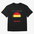 BELGIUM WORLD CUP 2026 Oversized T-Shirt Bring Retro Soccer Energy to FIFA World Cup 2026 Group Stage Filled with Cristiano Ronaldo, England and Germany Energy, Game Day Rituals, Football Legends, Country Pride and the Road to the Final; Ideal for