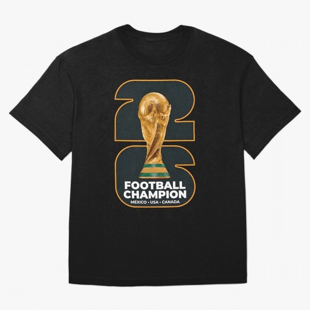2026 Soccer Tournament Graphic - Football Champion Art Oversized T-Shirt Join the Global Buzz around Global Football Passion for FIFA World Cup 2026 Group Stage, Highlighting Messi, CR7 and Mbappe, Portugal, Spain and Germany, Stadium Chants,