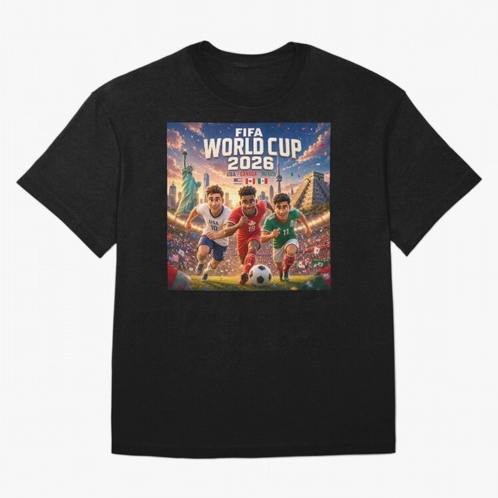 ? USA Canada Mexico Football 2026 #football 2026 Oversized T-Shirt Follow Match Day Hype around FIFA World Cup 2026, Mbappe, Netherlands, Fan Favorite Moments, National Team Passion, Big Match Drama and Soccer History; Perfect for Supporters Who