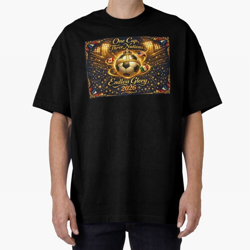 2026 World Cup Celebration inpired by renaissance art Oversized T-Shirt Show Your Stadium Side during the FIFA World Cup 2026 Group Stage Journey through Haaland and Mbappe Highlights, Germany Pride, Sports Nostalgia, International Competition,
