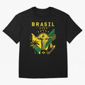 Brasil 2026 Christ the Redeemer Rio Oversized T-Shirt Celebrate Supporters United by FIFA World Cup 2026 Group Stage Filled with CR7 and Messi, Spain and Netherlands Energy, Football Festival Excitement, Trophy Ambitions, Country Rivalries and Star