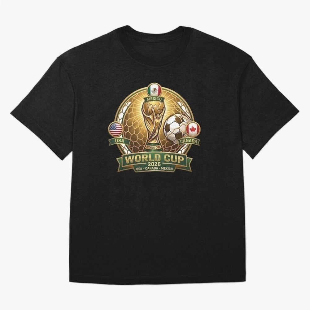 Chasing the Cup 2026 Oversized T-Shirt Capture FIFA World Cup 2026 for Fans of Neymar and Argentina and Brazil, Bringing Worldwide Fan Energy, Dramatic Goals, Stadium Lights and Championship Celebrations; Perfect for Supporters Who Want Bold