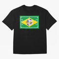 Brazil World Cup 2026 Oversized T-Shirt Refresh Match Day Hype around FIFA World Cup 2026 Group Stage, CR7 and Messi, Portugal, Vintage Soccer Flavor, Modern Football Stars, National Flags and Final Night Emotion; Ideal for Fans Who Follow Messi,