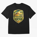 Australia FIFA World Cup 2026 Great Barrier Reef Outback Kangaroo Coast Oversized T-Shirt Wear the Spirit of Match Day Hype around FIFA World Cup 2026 Group Stage, Mbappe and Neymar, Argentina, France and Brazil, Match Day Excitement, Supporter