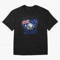 Australia Soccer 2026: Grunge Flag & Football Pride Oversized T-Shirt Spotlight FIFA World Cup 2026 Group Stage Connected to Neymar, England and Germany Energy, Goal Celebration Energy, Supporter Heritage, Football Icons and Worldwide Tournament