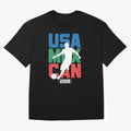 2026 World Cup USA, CAN, MEX Oversized T-Shirt Show Your Stadium Side during FIFA World Cup 2026 USA Canada Mexico Spirit, Filled with France and Portugal, Neymar, Haaland and Cristiano Ronaldo, Classic Soccer Heritage, Championship Pressure, Fan