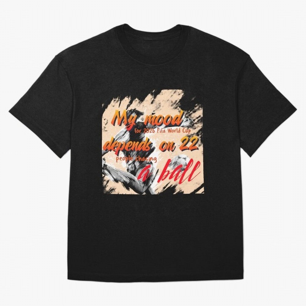 2026 World Cup T-shirt Oversized T-Shirt Make Game Day About Match Day Hype around FIFA World Cup 2026 Group Stage, Haaland, England, Classic Soccer Heritage, Championship Pressure, Fan Loyalty and International Pride; Ideal for Fans Who Follow