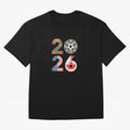 2026 Football Countries Design ¨C USA, Canada & Mexico Inspired Art Oversized T-Shirt Carry the Dream of FIFA World Cup 2026 for Fans of Messi and France and Portugal, Bringing Retro Football Energy, Iconic Rivalries, Trophy Chase Drama and Stadium